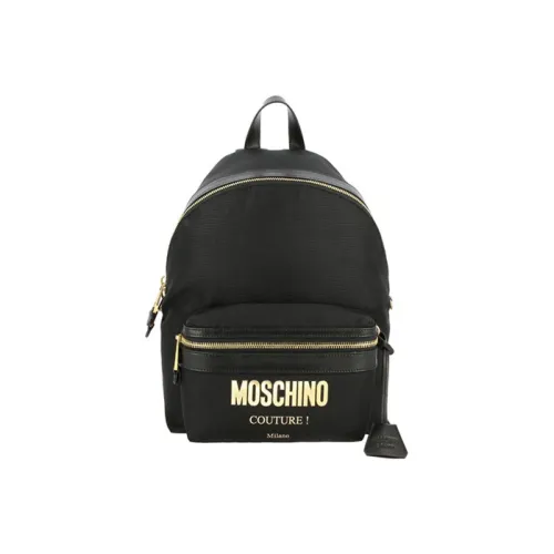MOSCHINO Кожа Рюкзак Унисекс Черный