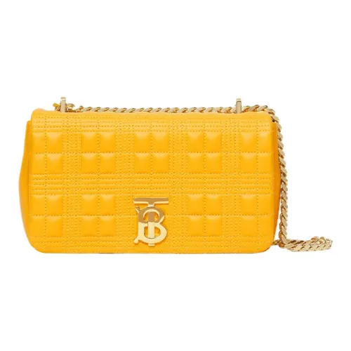 Burberry Lola Сумка из овечьей кожи сумка через плечо маленькая сумка женская оранжевый желтый