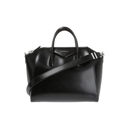 GIVENCHY Antigona Sheepskin One Shoulder Bag Medium Women's Black