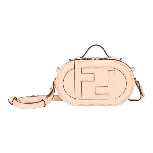 FENDI O'Lock Swing Корова Кожа Camera Сумка Сумка Сумка через плечо Сумка через плечо Женская Светло-Розовая