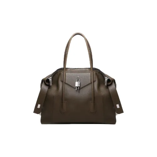 Givenchy Сумка через плечо из козьей кожи большая мужская темно-хаки