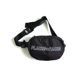 PLACES+FACES Спортивная бананка стандартная унисекс черная