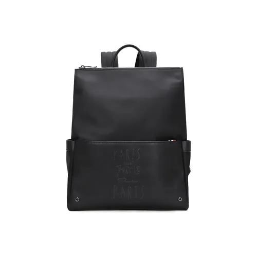 ELLE HOMME Микрофибра Синтетическая Кожа Ноутбук Сумка Рюкзак Стандартный Мужской Черный Синий