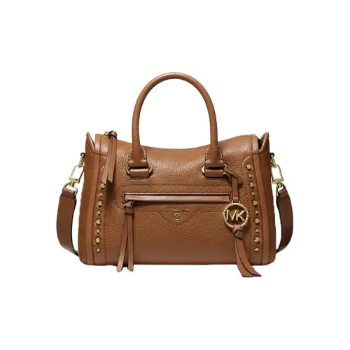 MICHAEL KORS Сумка через плечо из кожи маленькая сумка для женщин цвет верблюжий коричневый