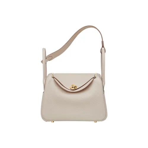 HERMES Lindy Сумка через плечо из коровьей кожи Женская