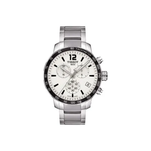 TISSOT Quartz Механизм Мужские Часы Time Jog Collection 42 мм Белые