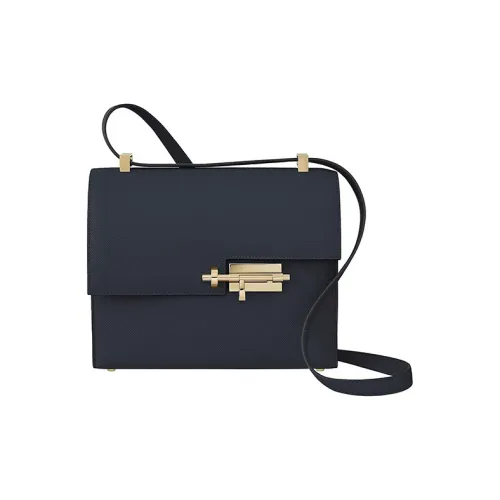 HERMES Verrou Эпсомская кожа Verrou Сумка Сумки через плечо Сумка на плечо Женская Индиго