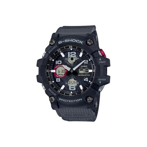 CASIO G Shock Land Collection Солнечный кварцевый механизм Смольный ремешок Часы Мужские с синим циферблатом