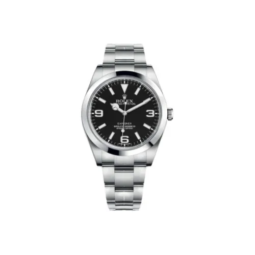 Rolex Автоматический Механический Механизм Мужские Часы Explorer Type 39 мм Черные