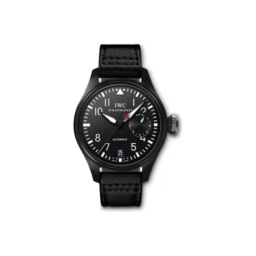 IWC Автоматический Механический Часы Мужской Pilot Collection 48,6 мм Черные