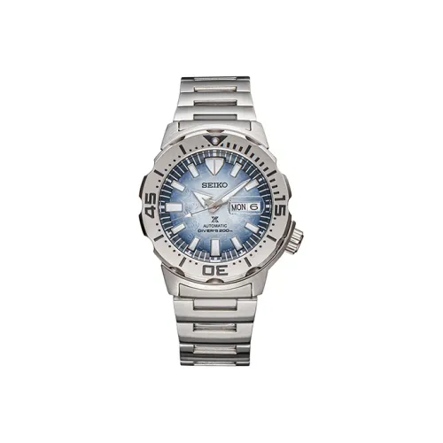 SEIKO Механический механизм Мужские часы Prospex 42,43 мм Синий