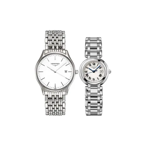 LONGINES Lvya Collection Кварцевый механизм Унисекс Часы 35 мм Белый циферблат