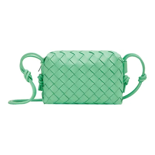 Bottega Veneta Sheepskin Хранение Сумка Clutch Сумка через плечо Женская Зеленая