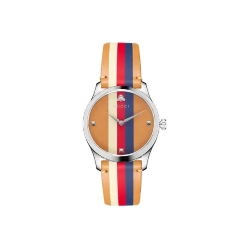 GUCCI Кварцевый механизм, женские часы G Timeless Collection, 38 мм * 9,8 мм, желтые