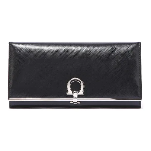 FERRAGAMO Кожа Кошелек Женские Черный
