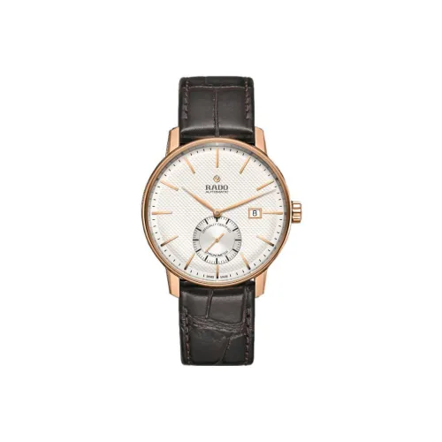 RADO Автоматический Механический Механизм Мужские Часы Crystal Sparkle Collection Белые