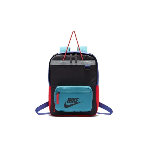Nike Tanjun Полиэстер Рюкзак Стандартный Унисекс Синий Черный