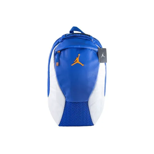 Джордан Полиэстер Рюкзак Стандартный Унисекс Синий Белый