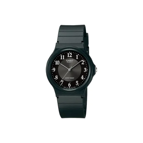 CASIO YOUTH Collection Круглый Шарм THREE Кварцевый механизм Смольный ремешок Часы Мужские Черный циферблат