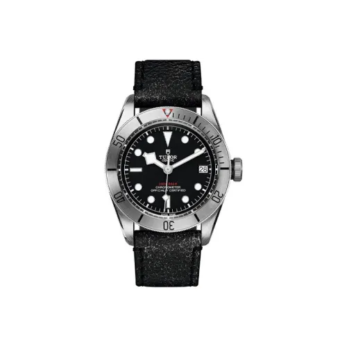 TUDOR Механический механизм Мужские часы из коллекции BLACK BAY Черные