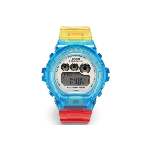 CASIO G SHOCK Кварцевый механизм Смольный ремешок Часы Мужские Белый циферблат