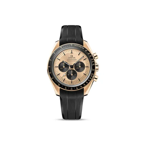 OMEGA Механизм с ручным заводом Мужской Super Tyrant Series Professional Moon Watch Часы 42 мм Золото