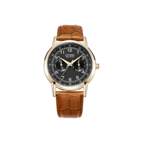 CITIZEN Светильник Кварцевый механизм Мужские часы Ecology Drive Collection 42мм*22мм*11мм Черный