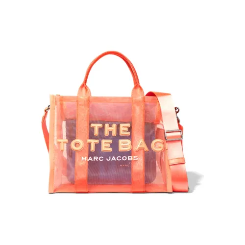 MARC JACOBS The Traveler Нейлон Комбинированная Сумка Тоут Сумка Сумка для покупок Сумка через плечо Сумка Женская Коралловый