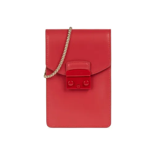 Furla Сумка через плечо из коровьей кожи женская красная