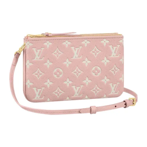 LOUIS VUITTON Soft Embossed Тисненая Коровья Кожа Ручная Сумка через плечо Женская Розовая