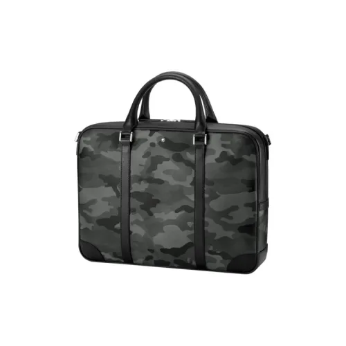 MONTBLANC Кожа Доска Сумка Мужская Черный Камуфляж