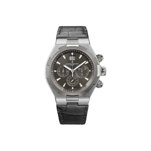 VACHERON CONSTANTIN Автоматический Механический Мужской Часы Longitudinal and Lateral Collection OVERSEAS 42 мм Серый