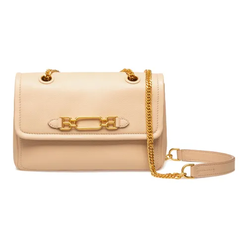 BALLY Телячья кожа Сумка через плечо Маленькая Женская Светло-розовая