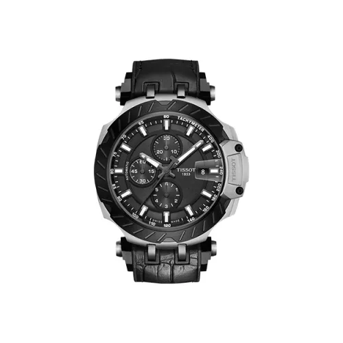 TISSOT Mechanical Механический Мужской Часы из Коллекции Race 45 мм Черные