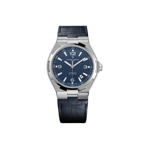 VACHERON CONSTANTIN Автоматический Механический Мужской Часы Longitudinal and Lateral Collection OVERSEAS 42 мм Синий