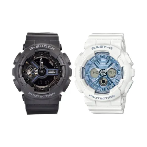 CASIO г Shock Baby г Collection Кварцевый механизм Смола Ремешок Часы Унисекс Синий циферблат GA 110 1BDR BA 130 7A2PRL
