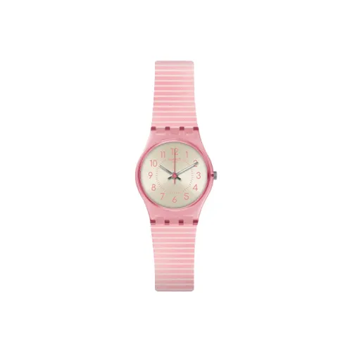 SWATCH Originals Original Collection Кварцевый механизм Женские часы Часы 31,4мм 31,4*25мм Золотой циферблат
