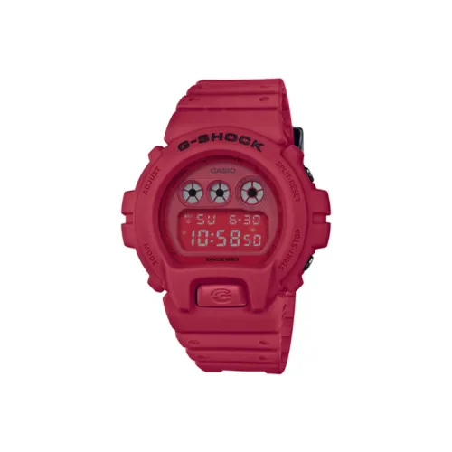 CASIO G Shock Classic Collection Кварцевый механизм Смольный ремешок Часы Мужские Красный циферблат часов