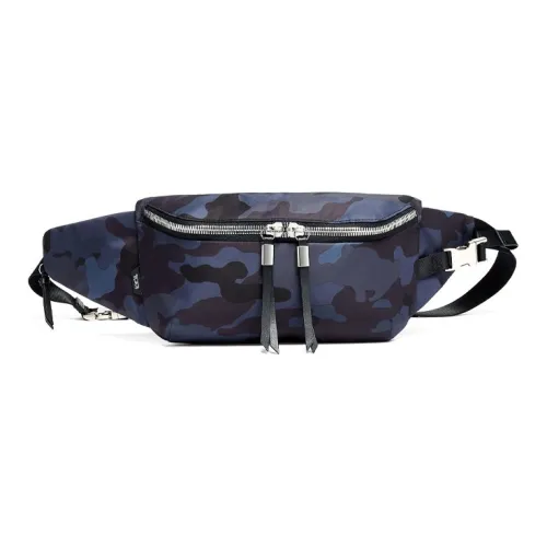 TUMI Баллистический нейлон сумка через плечо сумка-слинг мужская камуфляжный синий