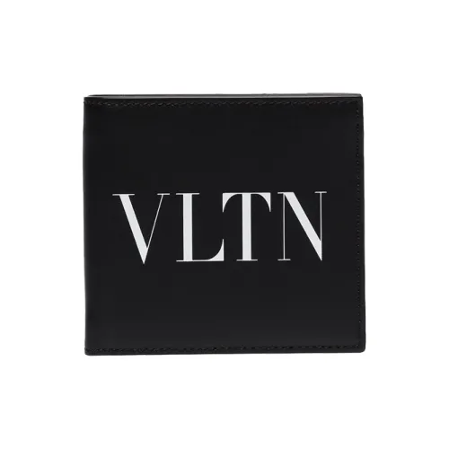 Valentino Кожа Кошелек Унисекс Черный