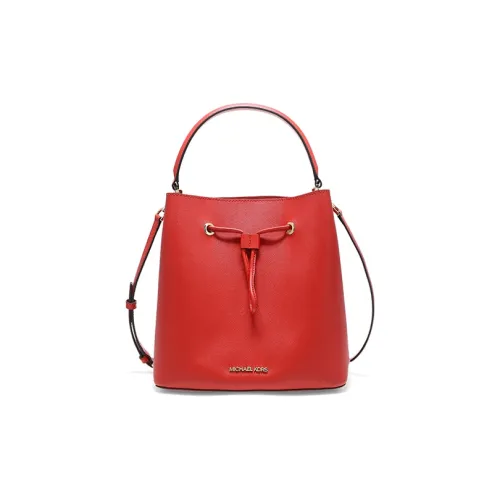 MICHAEL KORS Suri Коровья кожа Ведрообразная сумка Сумка через плечо Женская Красная