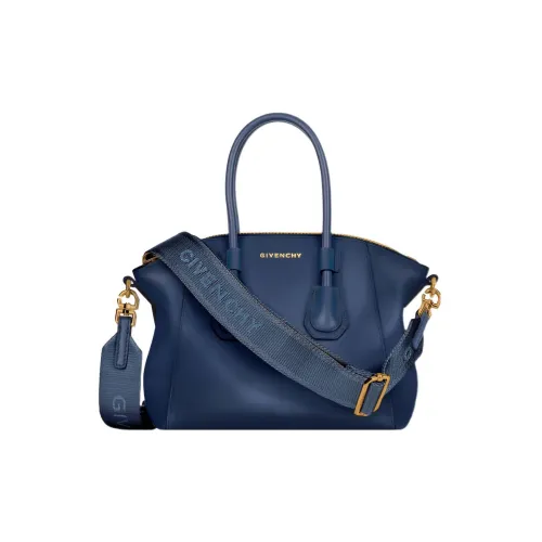 GIVENCHY Antigona Smooth Calfskin Handbag Shoulder Bag Crossbody Bag Mini Women's Navy Blue