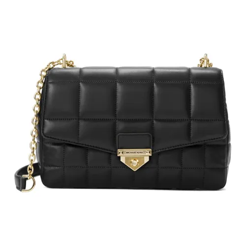 MICHAEL KORS Soho Sheepskin Portable Crossbody Bag Shoulder Bag Women's Black