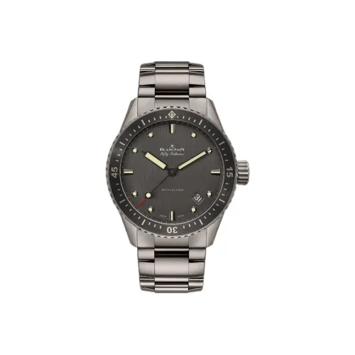 BLANCPAIN Автоматический Механический Часы Мужские FIFTY FATHOMS 43 мм Серые