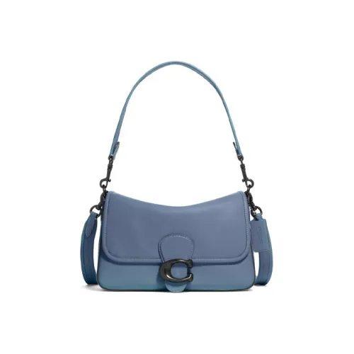 COACH Tabby Кожа Сумка на плечо Сумка Сумка через плечо Сумка через плечо Средний Женская Выстиранный деним