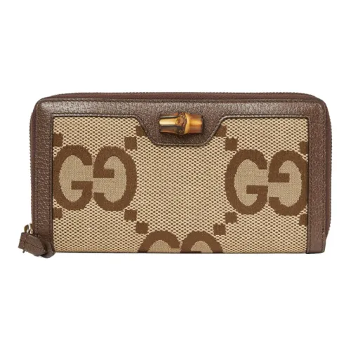 GUCCI Diana Холст с кожей Сумка из холста Кошелек Женские Эбеновый CAMEL Коричневый