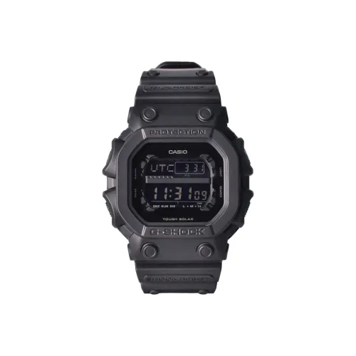 CASIO G Shock STADARD Collection Small Block Кварцевый механизм Смольный ремешок Часы Мужские Черный циферблат