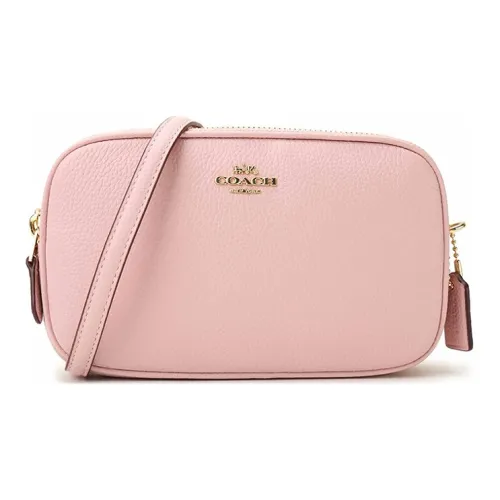 COACH Sadie Кожа Ручная Сумка через плечо Сумка на плечо Женская Розовая