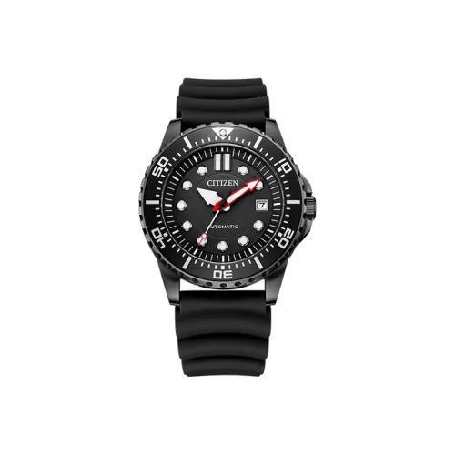 CITIZEN Механический механизм Мужские часы 44mm*13mm Черный