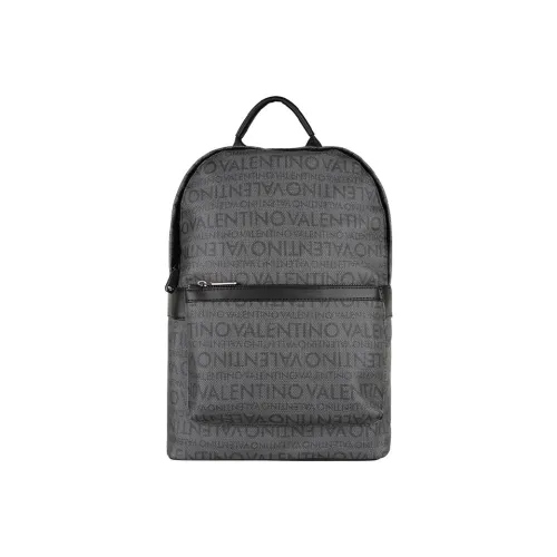 Valentino Кожа Рюкзак Мужской Серый